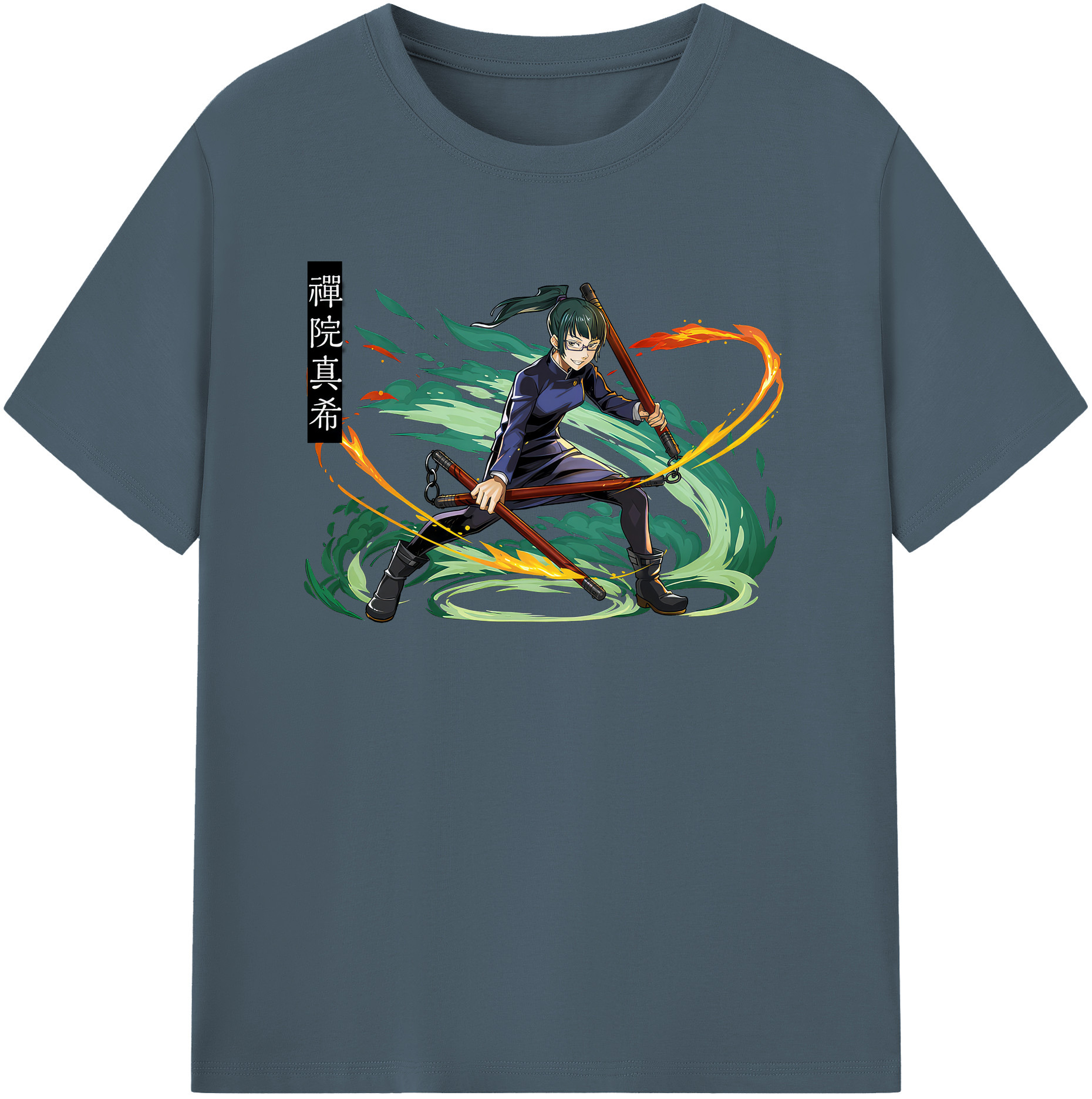 （画像用） 呪術廻戦 Jujutsu Kaisen 綿100％半袖Tシャツ（フロントプリント）